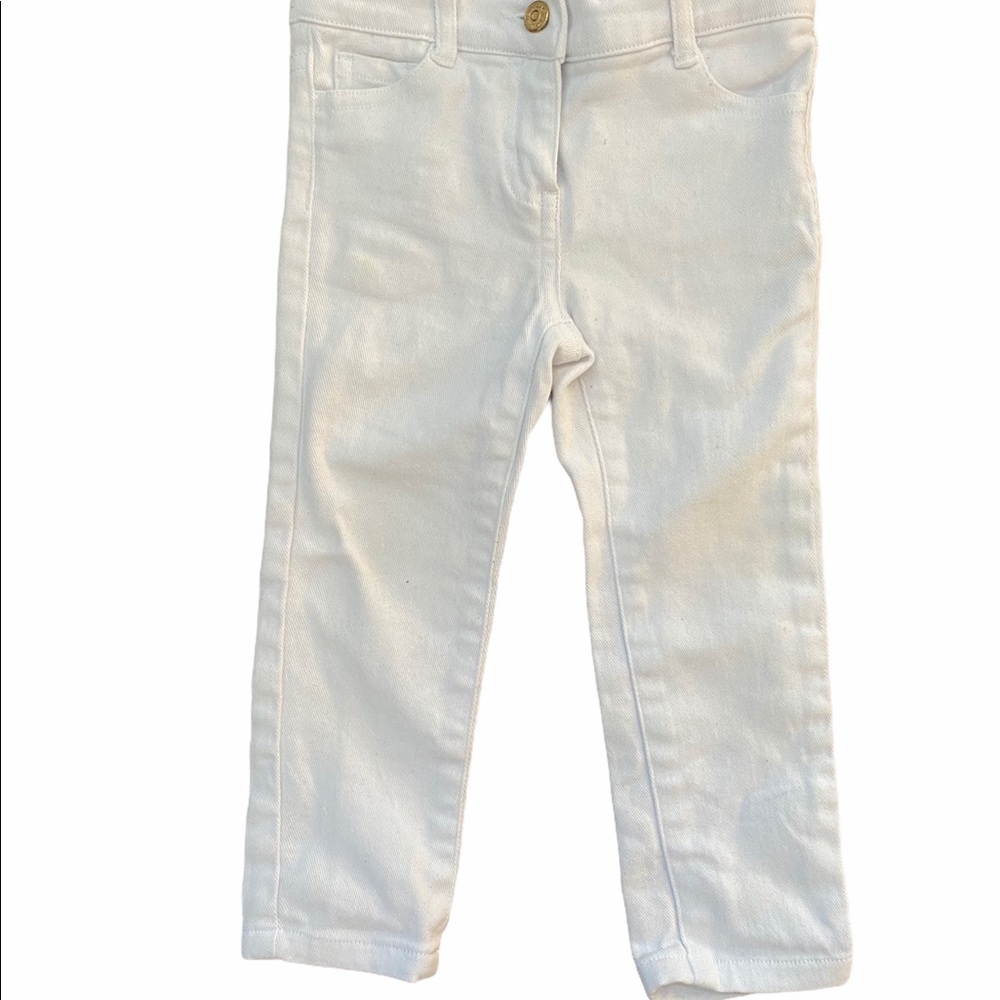 Janie and Jack white jeans